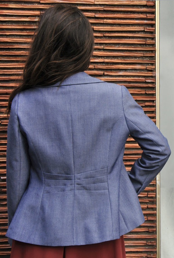 Veste Louise bleu – Image 2