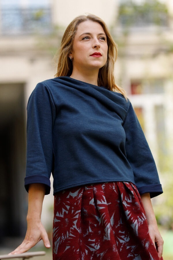 Pull Madlaina bleu