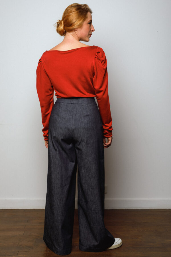 Pantalon on the floor jean bleu – Image 3