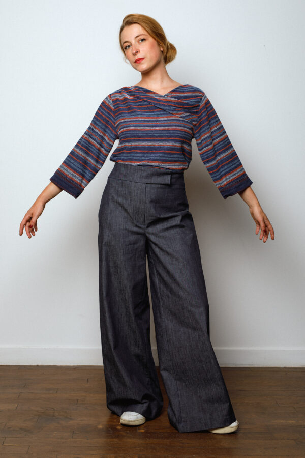 Pantalon on the floor jean bleu – Image 2