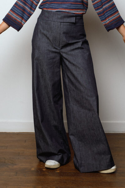 Pantalon on the floor jean bleu