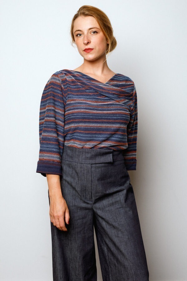 Pantalon on the floor jean bleu – Image 4