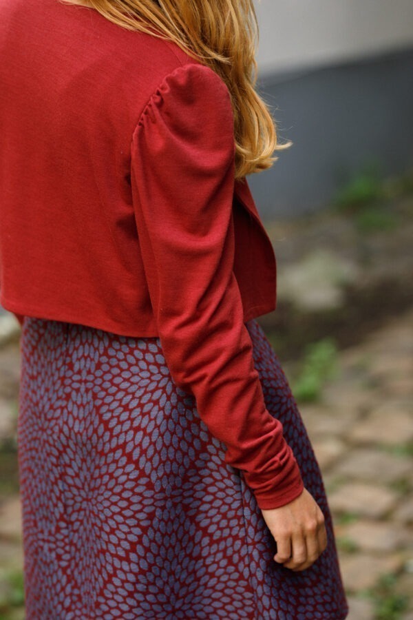 Gilet Paulette rouge – Image 2