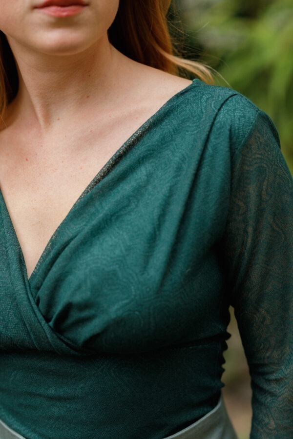 Top Noëmie vert foncé – Image 3