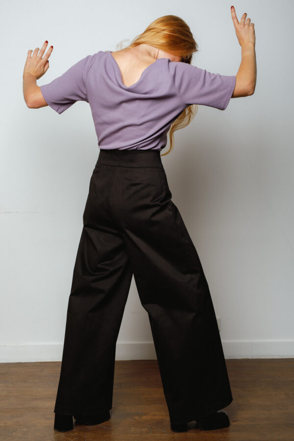 Pantalon "On the floor" noir – Image 3