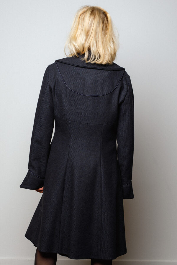 Manteau Franca bleu marine – Image 5