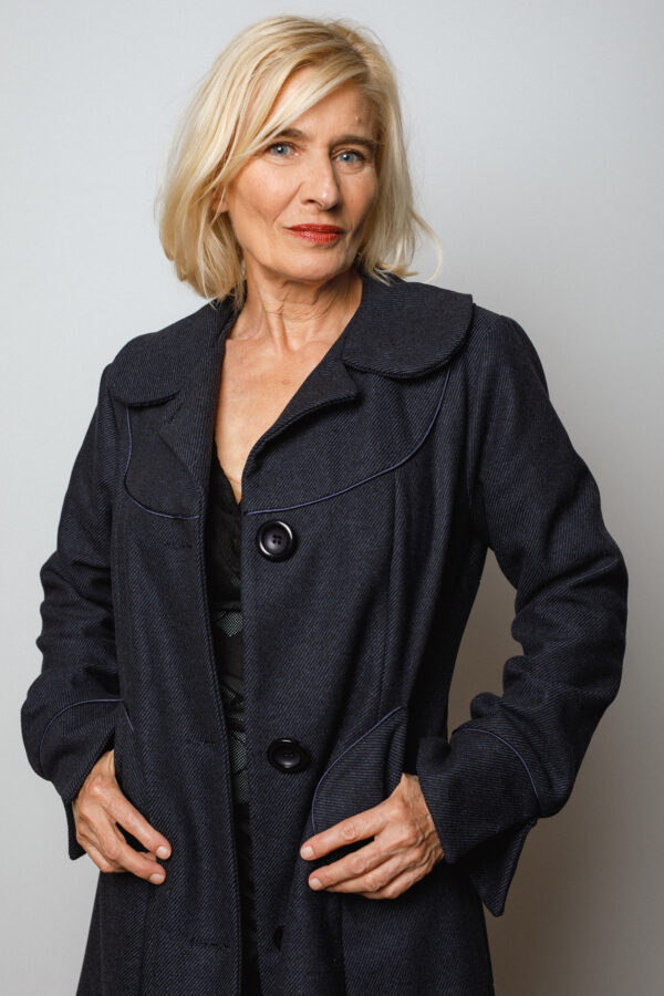 Manteau Franca bleu marine – Image 3