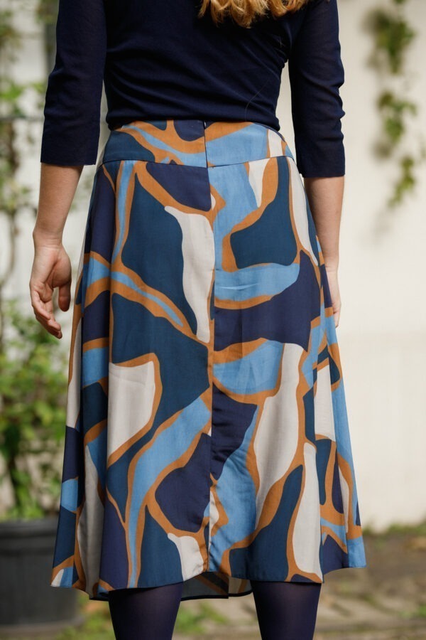 Jupe Melody Vagues bleu – Image 4