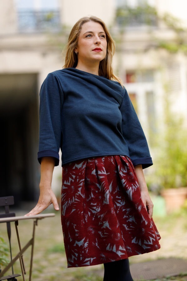 Jupe Mireille fleurs – Image 6