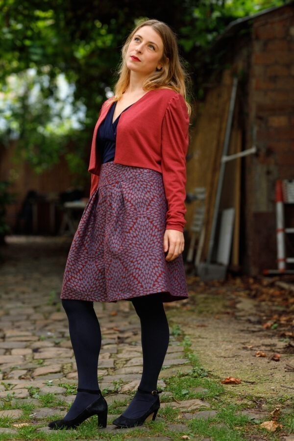 Gilet Paulette rouge – Image 4
