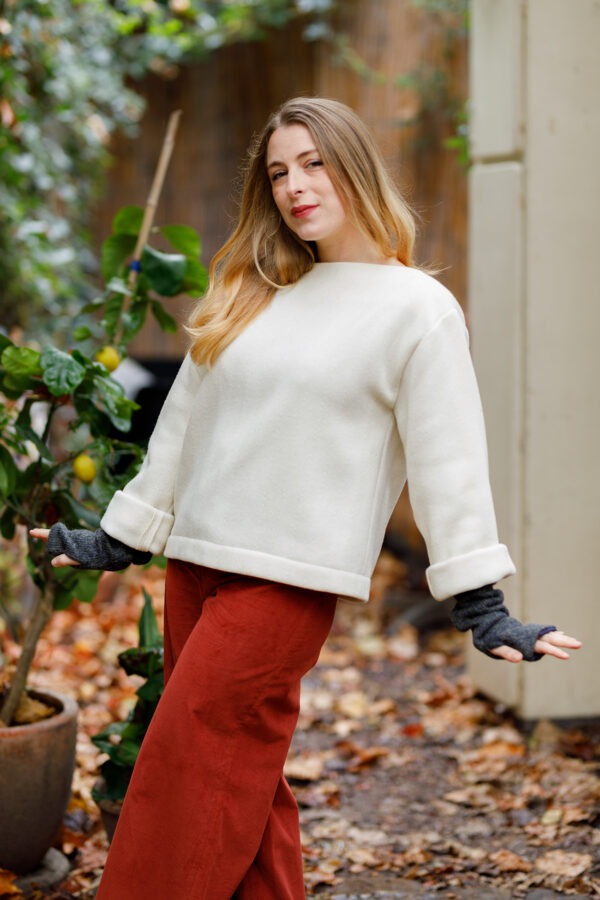 Mitaines mohair fil brillant – Image 3